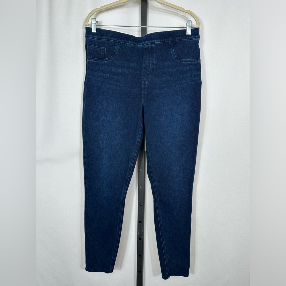 Spanx High Rise Pull On Skinny Jeans- Women’s Size XL